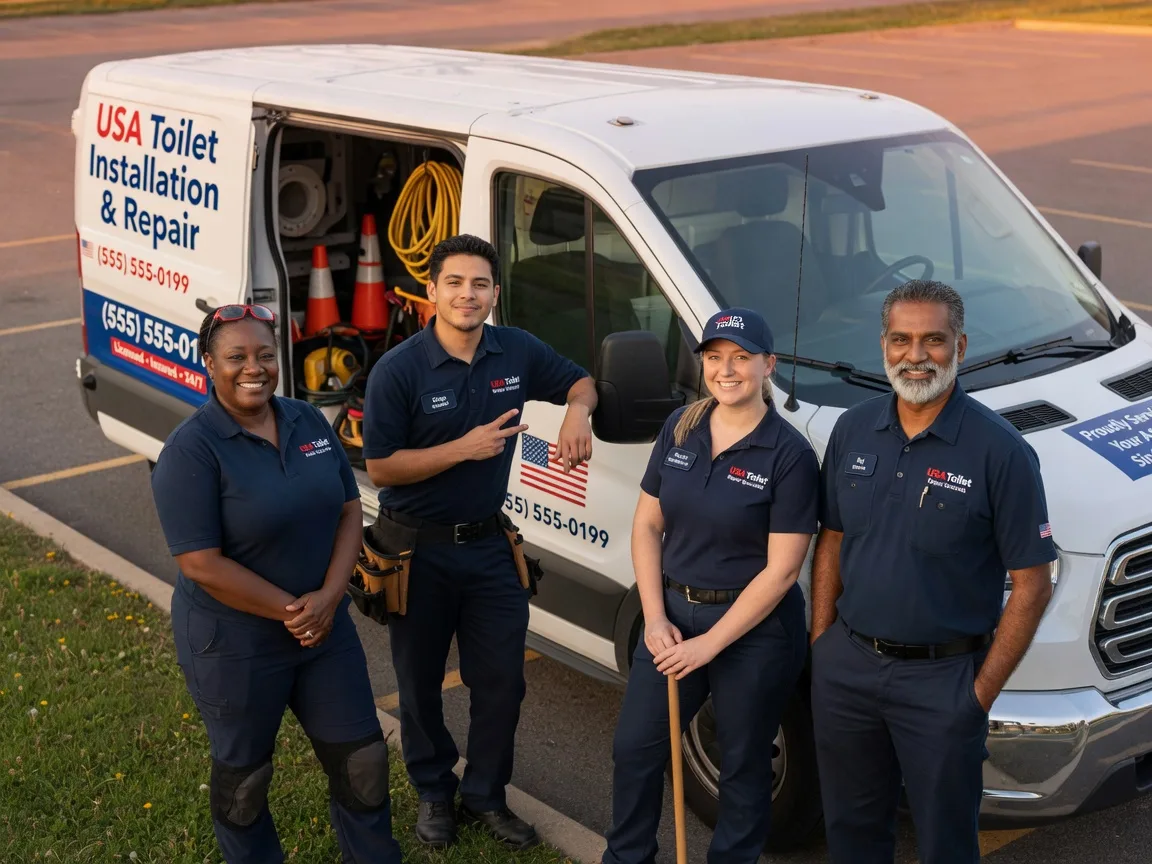 Toilet Installation company in Omer, MI
